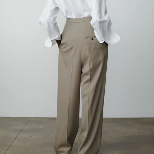 Oversized Wool Trousers